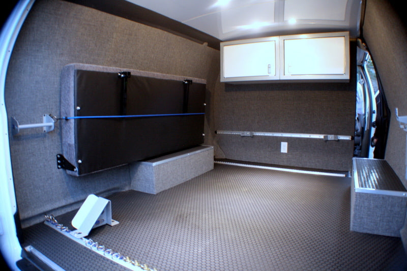 76" Folding Bench Seat - Charcoal Cloth