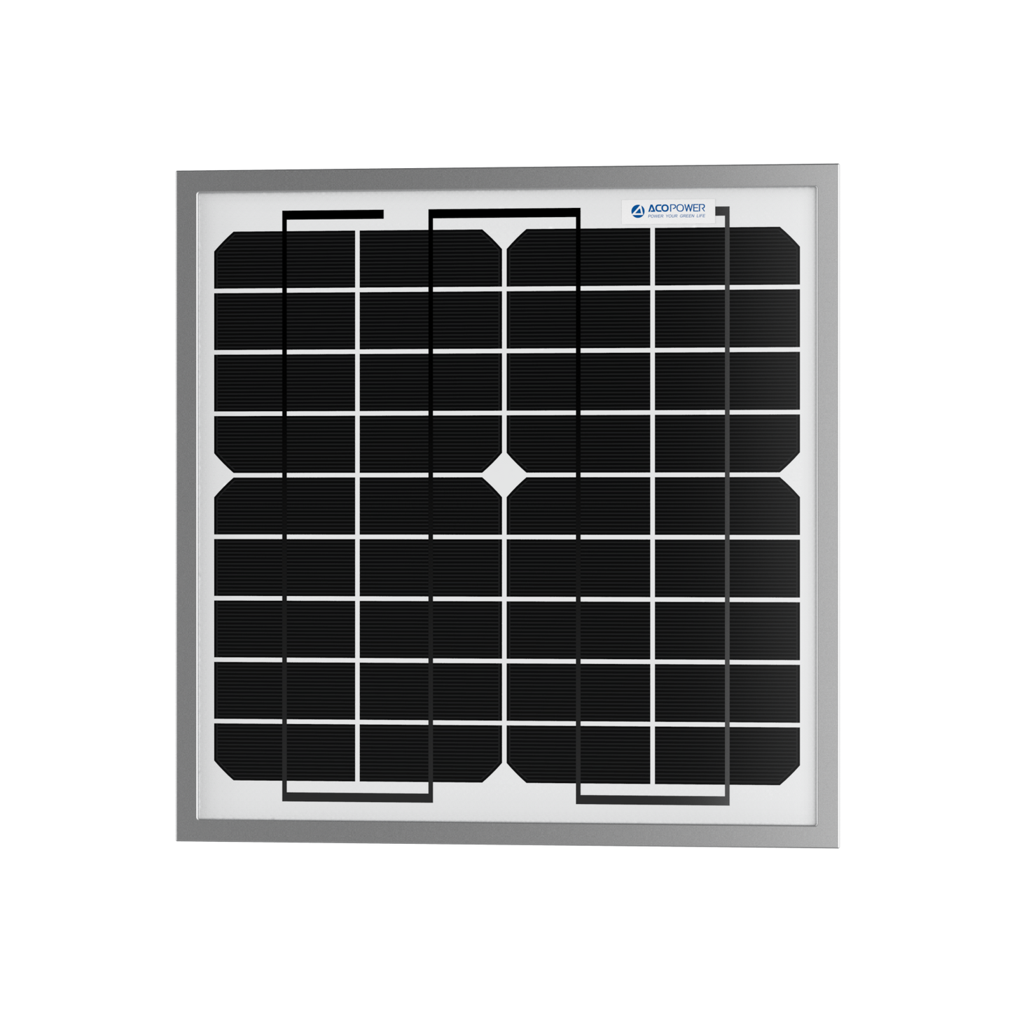 10 Watt 12 Volt Monocrystalline Solar Panel