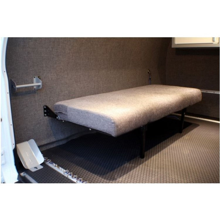58" Folding Bench Seat - Charcoal Cloth