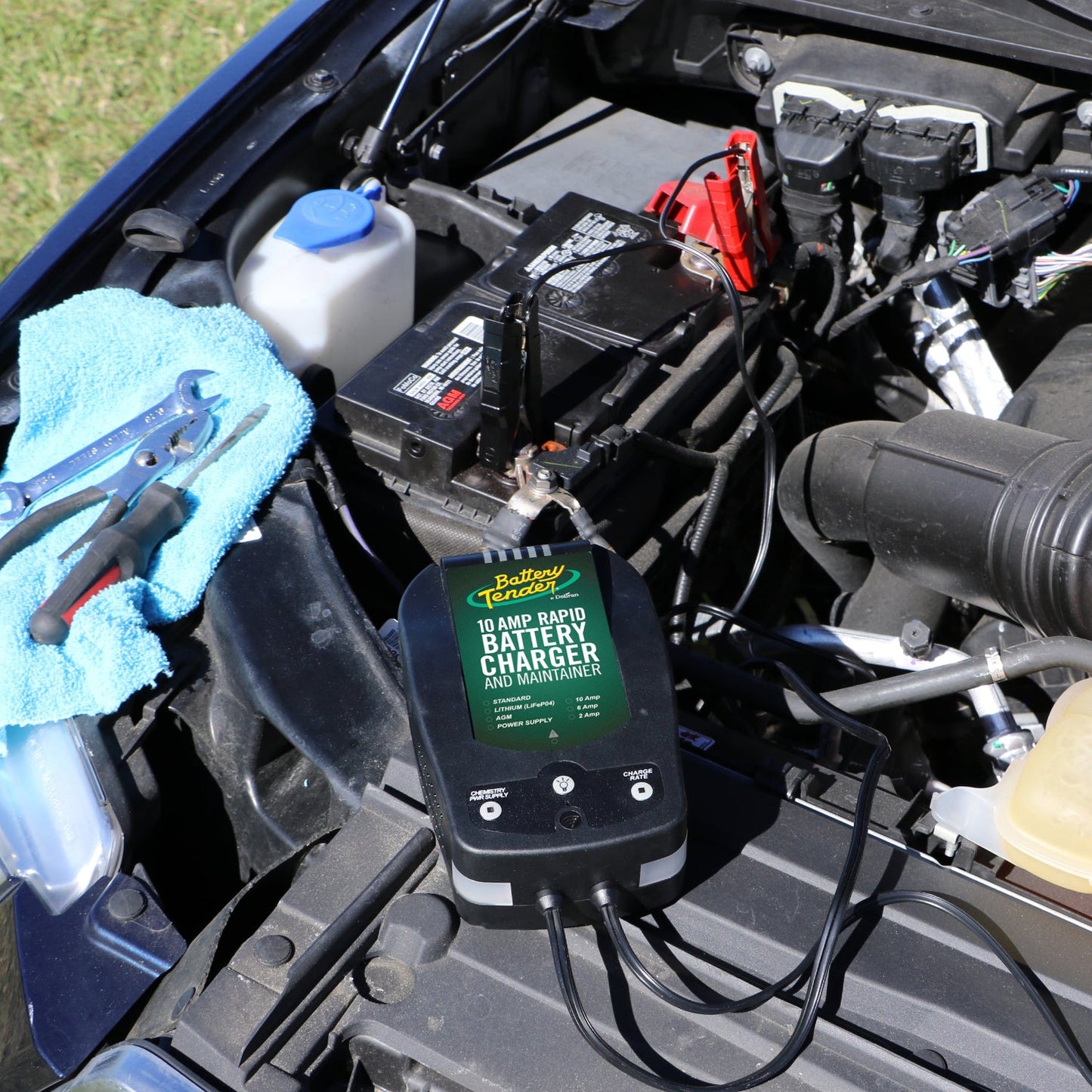10 AMP Selectable Battery Charger and Maintainer
