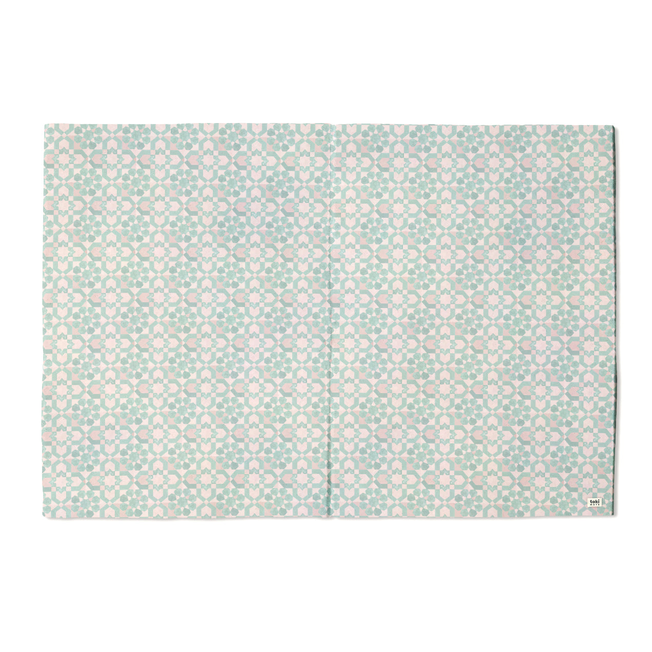 Green Tile Organic Cotton Mat
