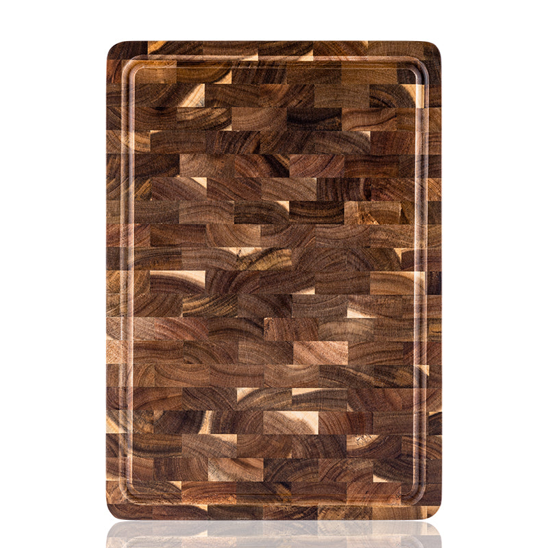 Personalized Double-Sided Walnut End Grain Cutting Board