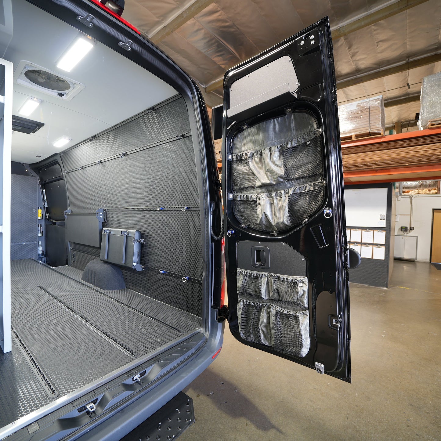 07+ Sprinter Van Rear Door Entry Trim - Fits Rear Door