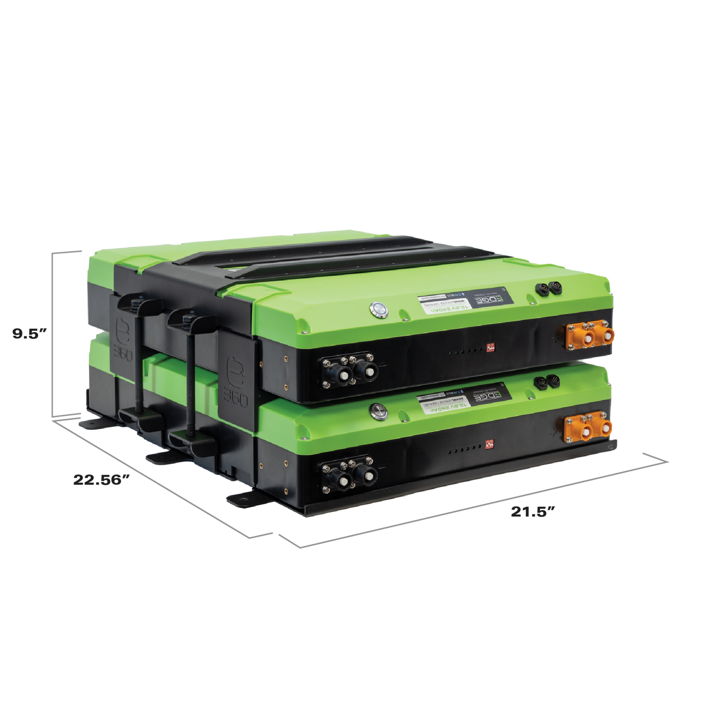 Edge EX2 2-Battery Mounting Add On Kit