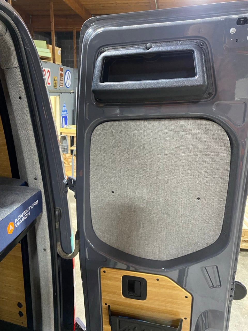 Upper Cubby Storage Bin - Sprinter Rear Door Organizer