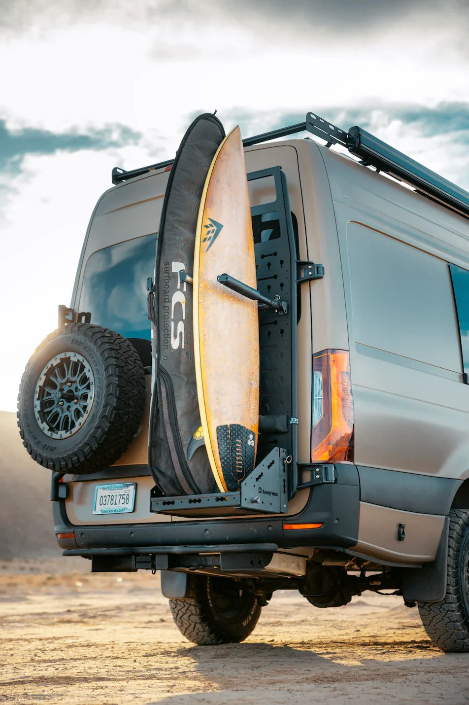 Sandy Vans Surf Rack!