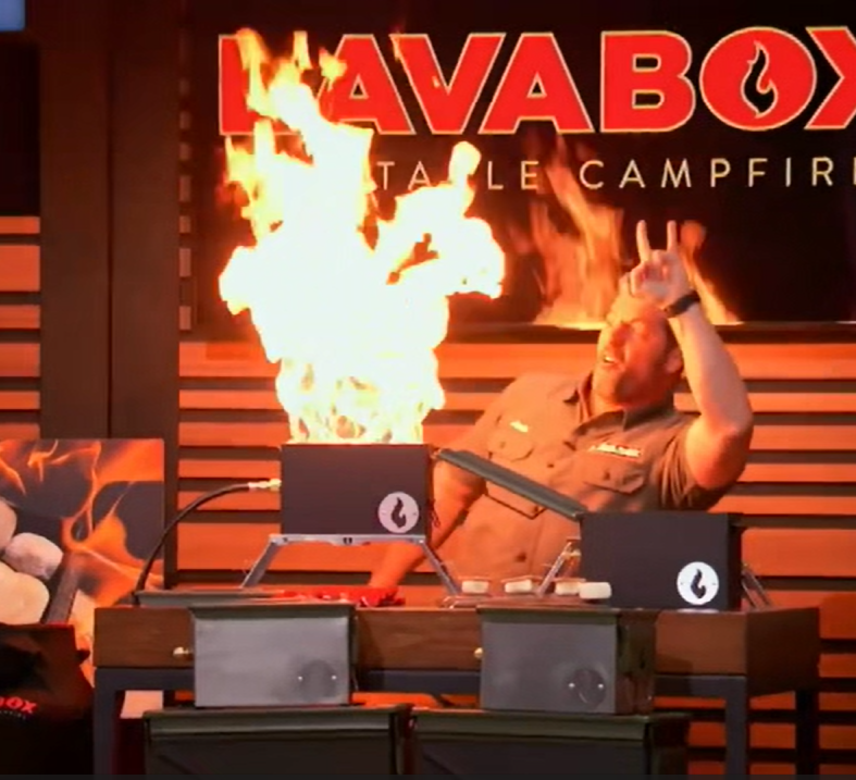 The Original LavaBox Fire Pit – RackUp+Go