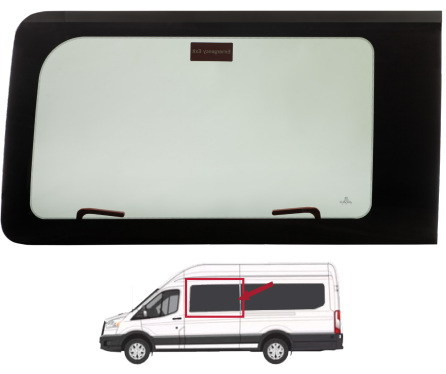 Ford Transit High Roof - 1st Position Egress Emergency Exit Driver Window