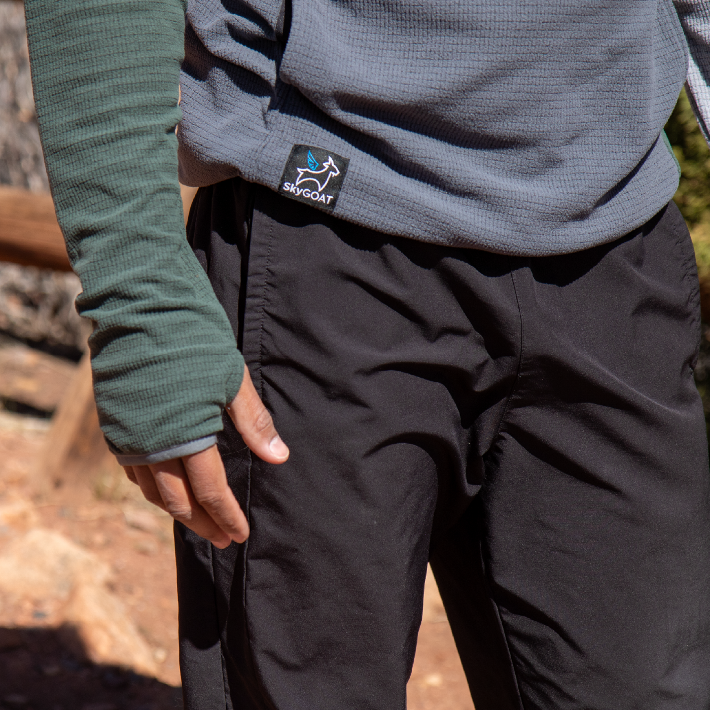 Men's Half-Zip Hooded Pullover Ultralight 115