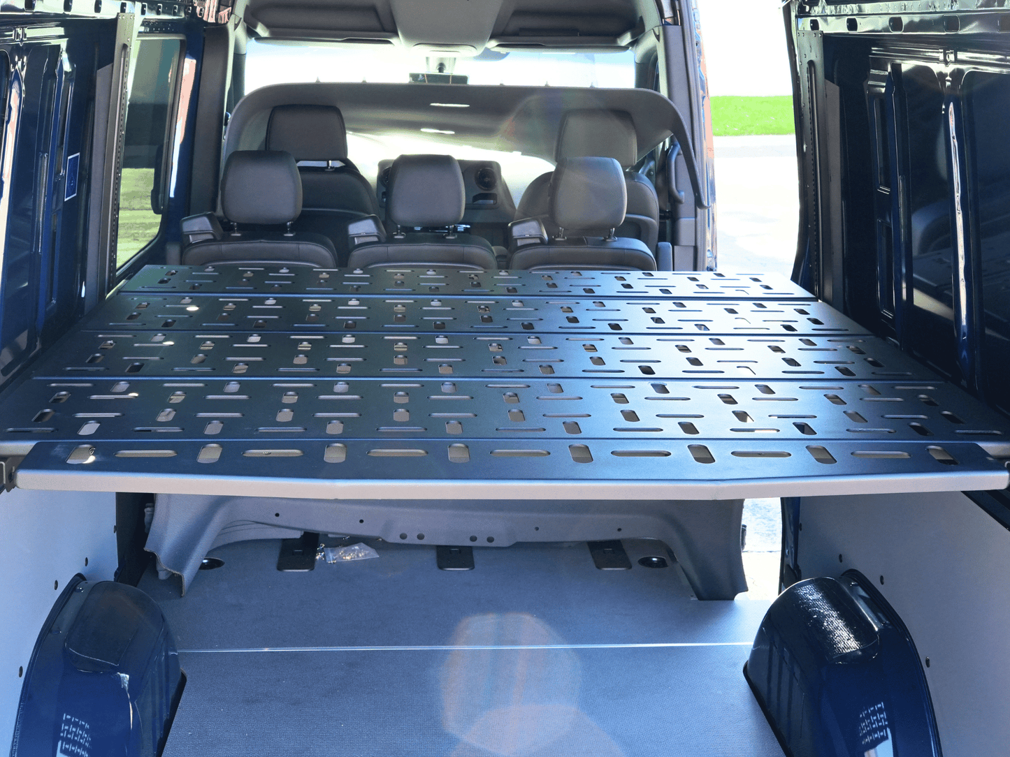 SPRINTER VAN PLATFORM 4-PANEL ALL ALUMINUM BED SYSTEM