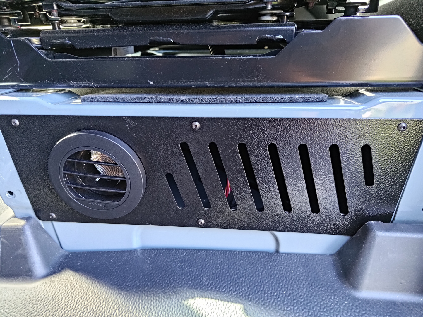 DIESEL HEATER FACE PLATE