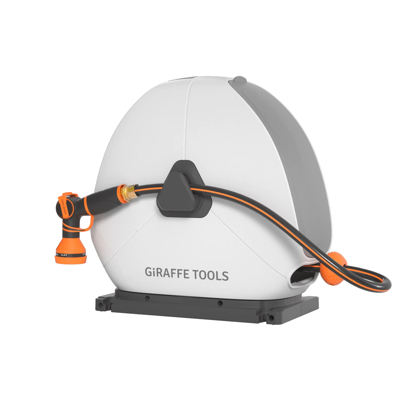 Giraffe Tools Ground-Mounted Retractable Hose Reel-1/2in-82ft