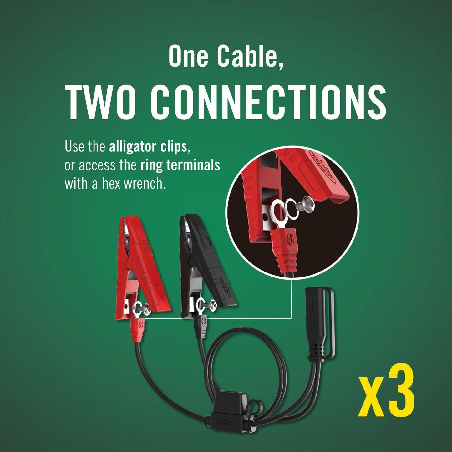 3-Bank Selectable 12V or 6V, 9 AMP Battery Charger