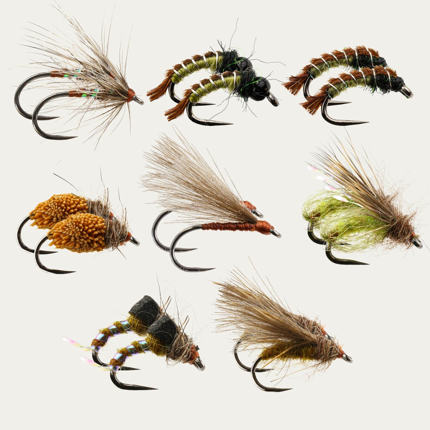 Early Spring Caddis BugCycle Fly Assortment - 12pk