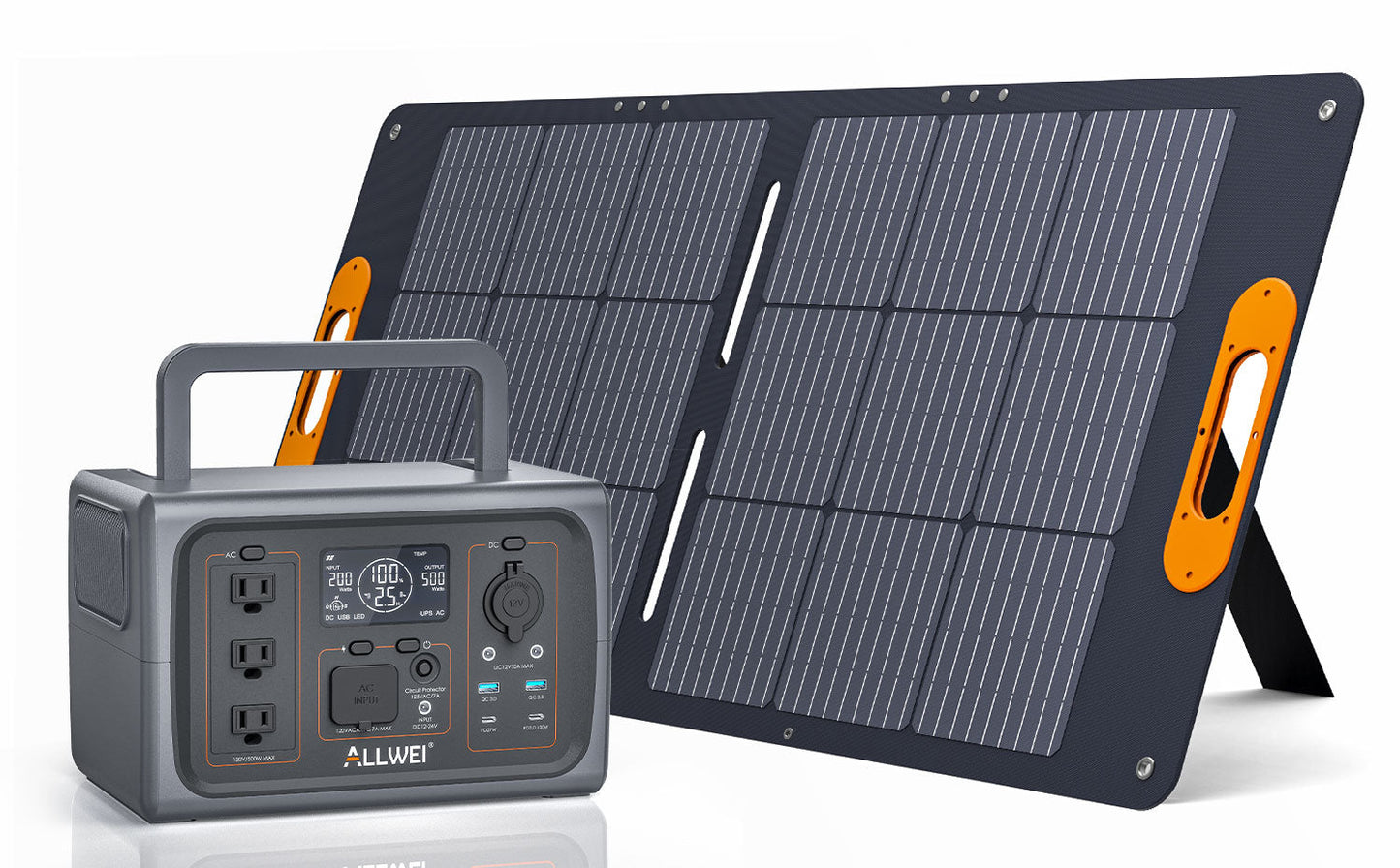 ALLWEI PPS600 Portable Power Station 500W | 512Wh