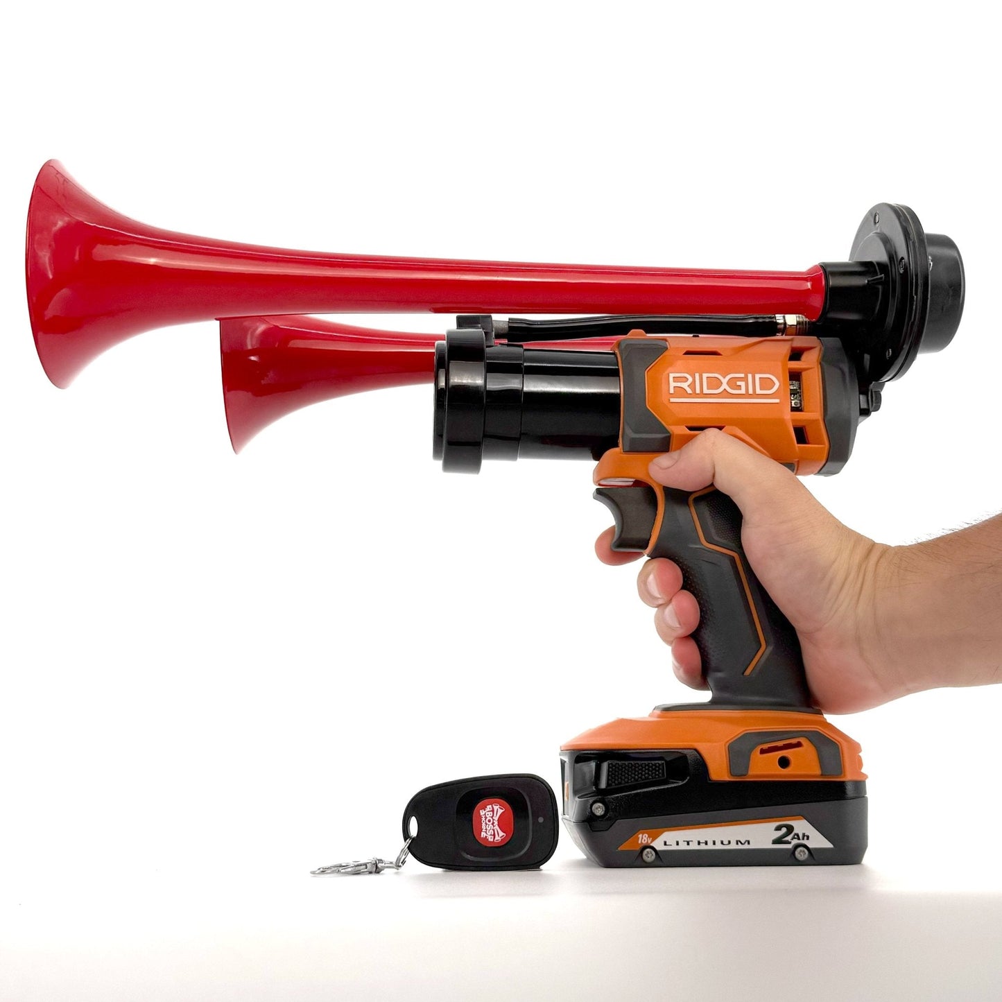 Ridgid Train Horn Gun: Dual - BossHorn