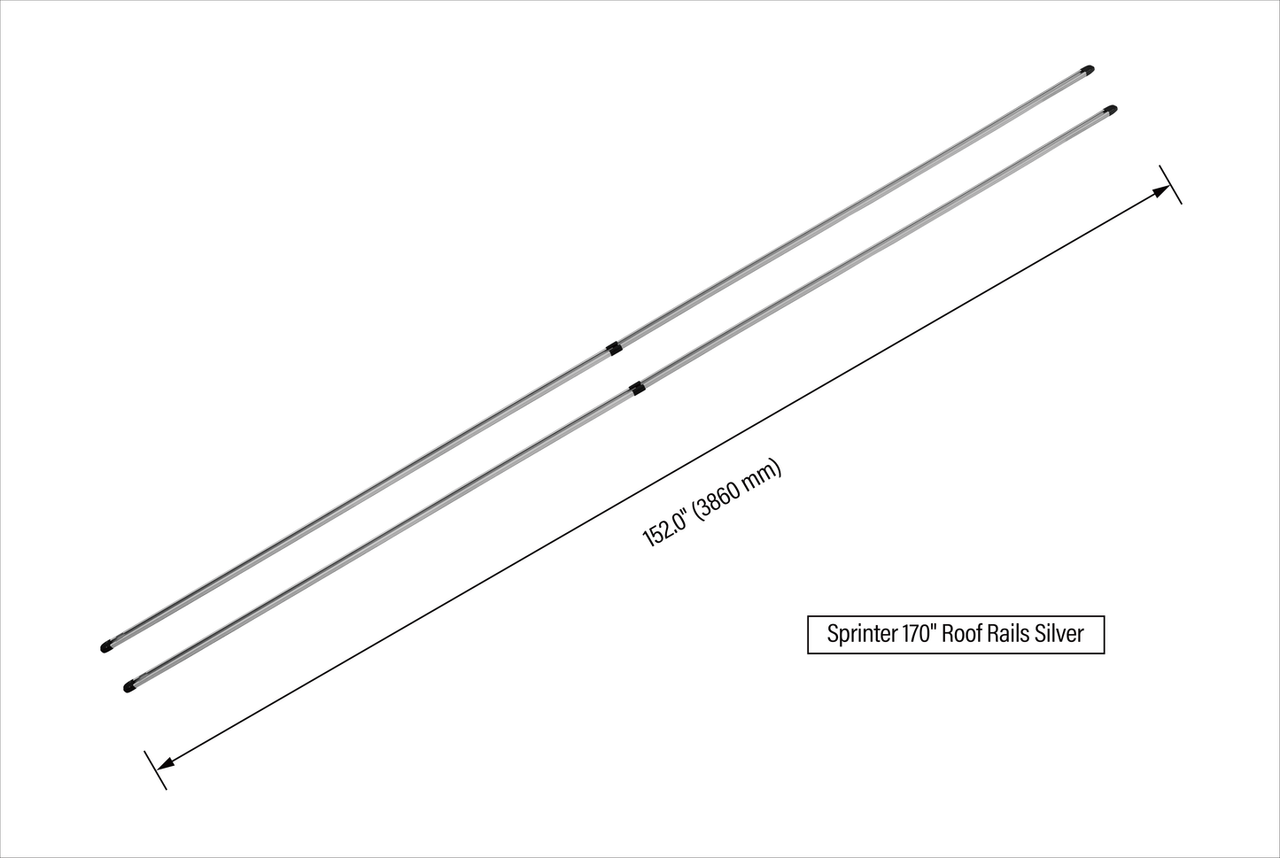 Sprinter Roof Rails / Roof Tracks