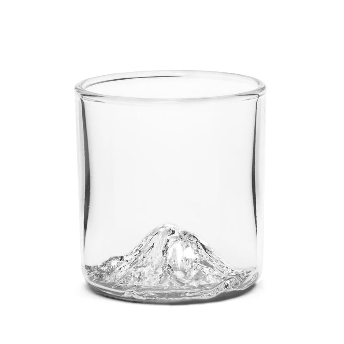 Mt. Rainier Handblown Tumbler