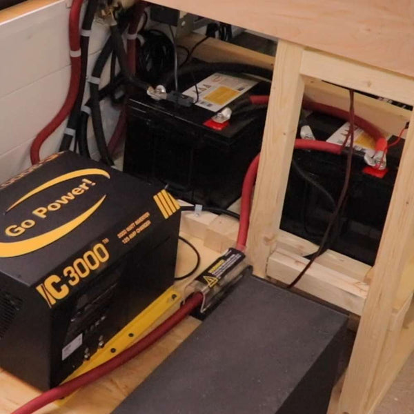 Go Power Inverter Fuse and Cable Install Kit RackUp+Go