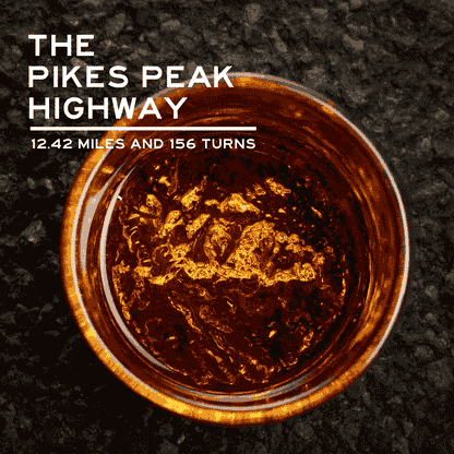 Pikes Peak Handblown Tumbler