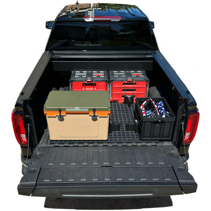 Tmat Truck Bed Organizer Slide Out Mat | Universal Fit for Long Beds 8' to 8'2"