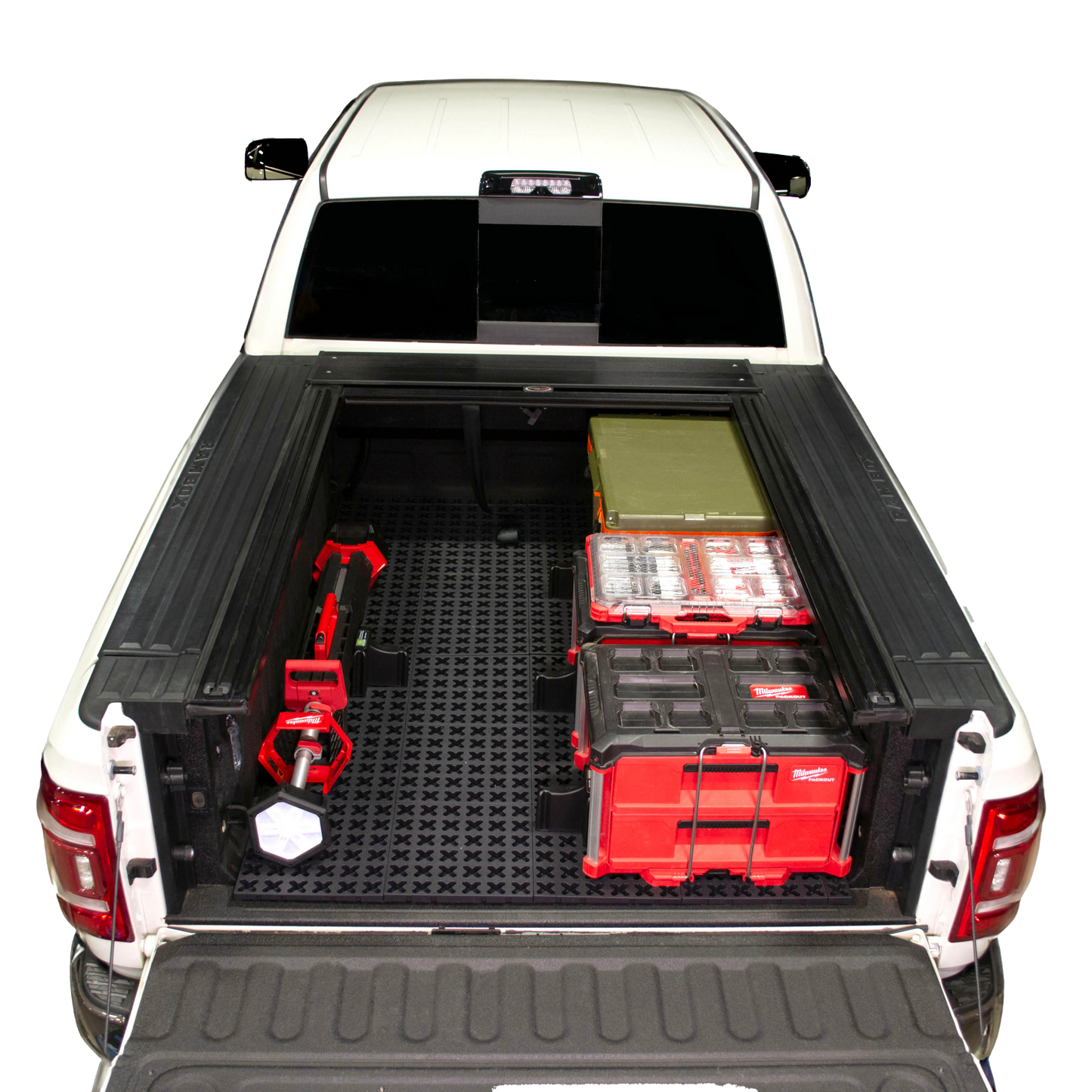 Tmat Truck Bed Organizer Slide Out Mat | Universal Fit for Short Beds 5'6" to 5'9"