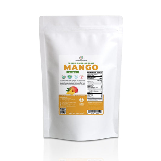 Organic Freeze-Dried Mango Pieces 2 oz (57g)