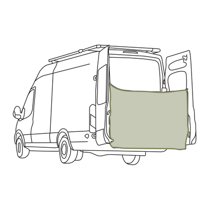 Rear Door Shower Screen