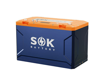 SOK 12V 314Ah LiFePO4 Battery | Built-In Heater & Bluetooth | Victron CAN Comms