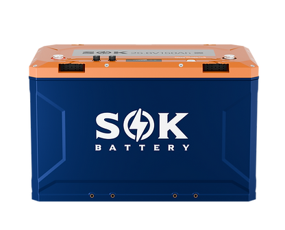 SOK 24V 150Ah LiFePO4 Battery | Built-In Heater & Bluetooth | Victron CAN Comms