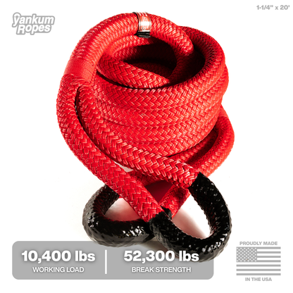 1 1/4" Kinetic Recovery Rope "Mamba"