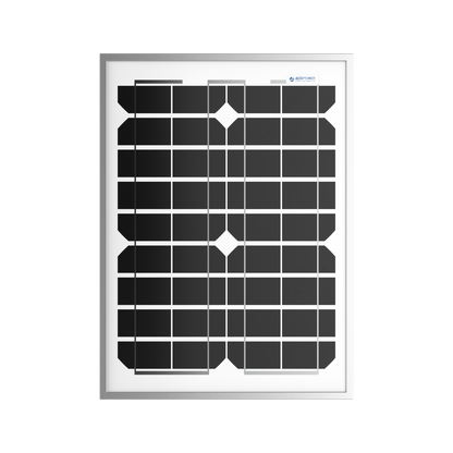 ACOPOWER 20 Watt Mono Solar Panel for 12V Battery Charging, Off Grid