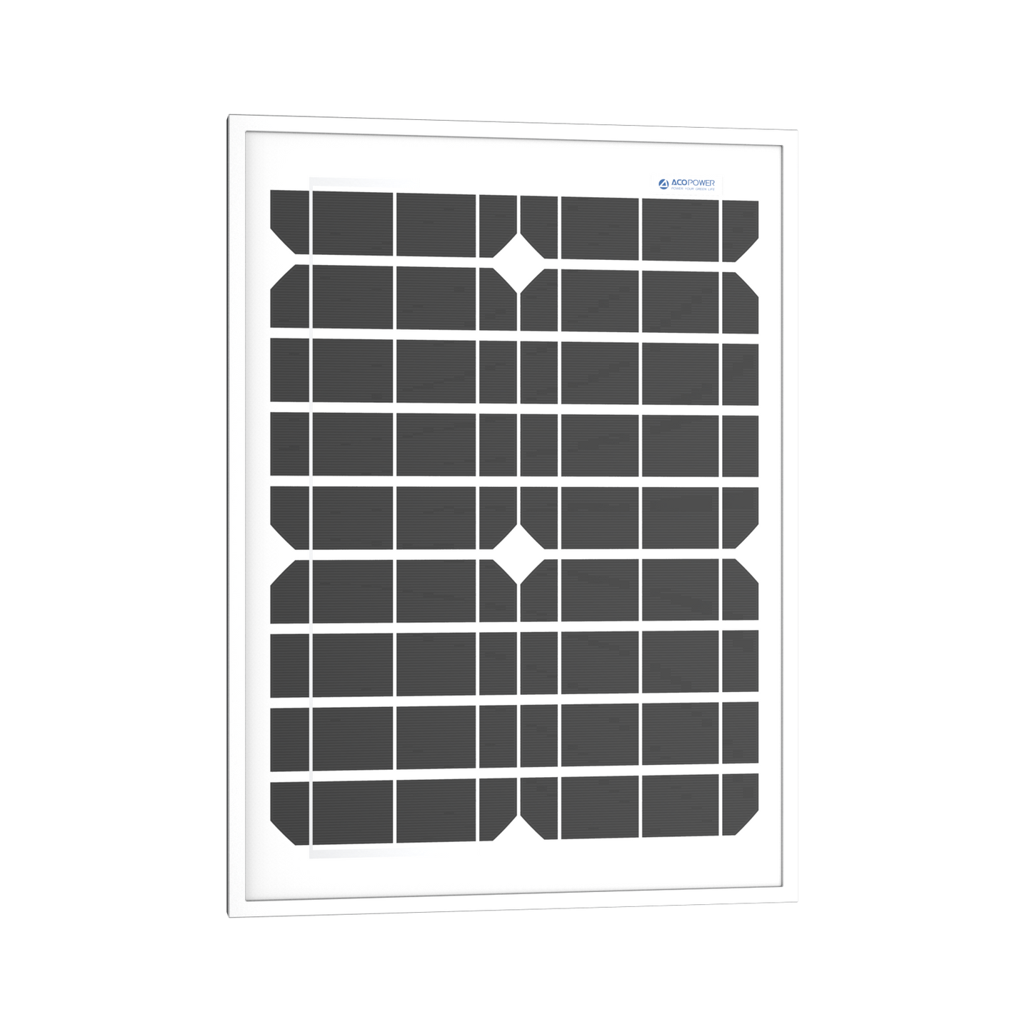 ACOPOWER 20 Watt Mono Solar Panel for 12V Battery Charging, Off Grid