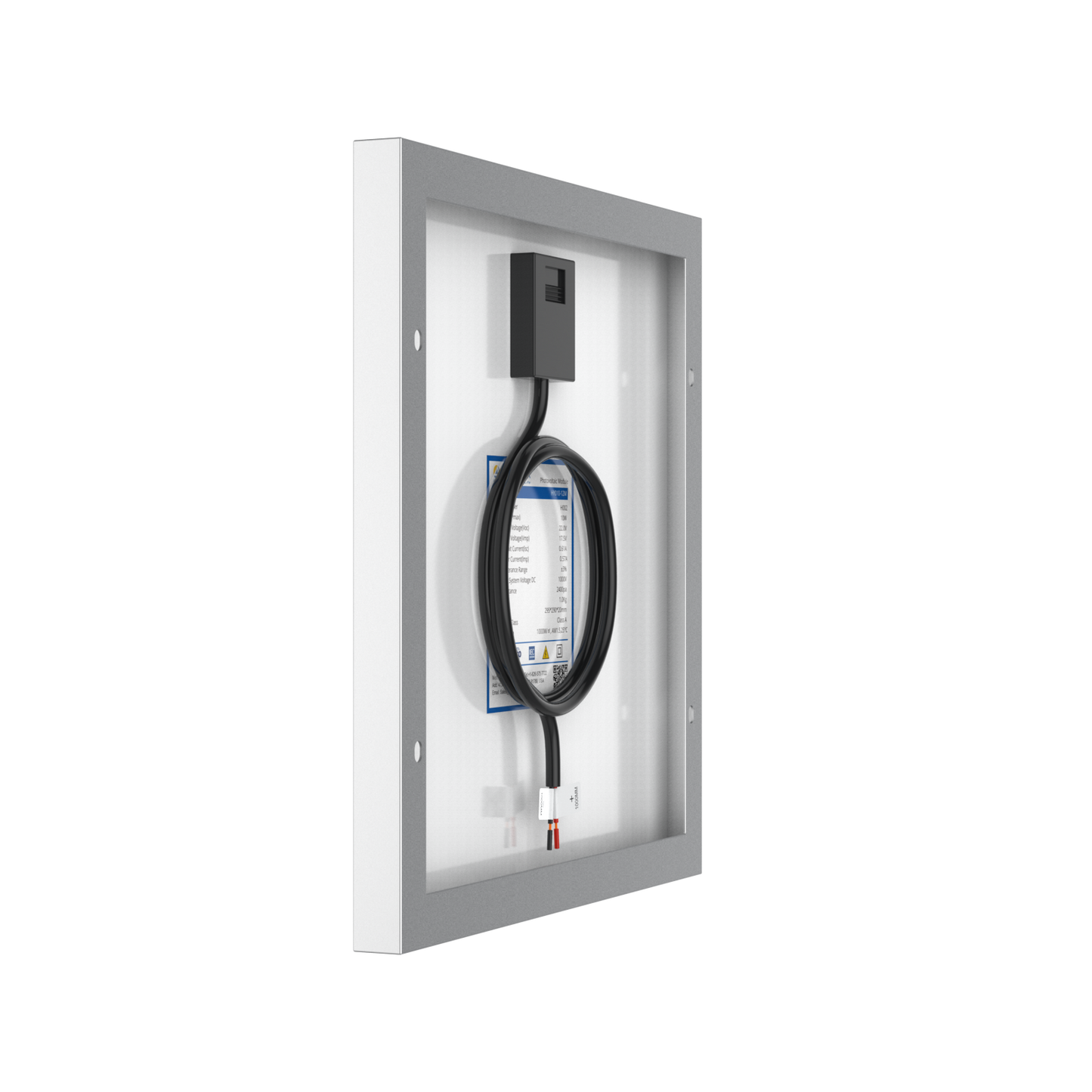 10 Watt 12 Volt Monocrystalline Solar Panel