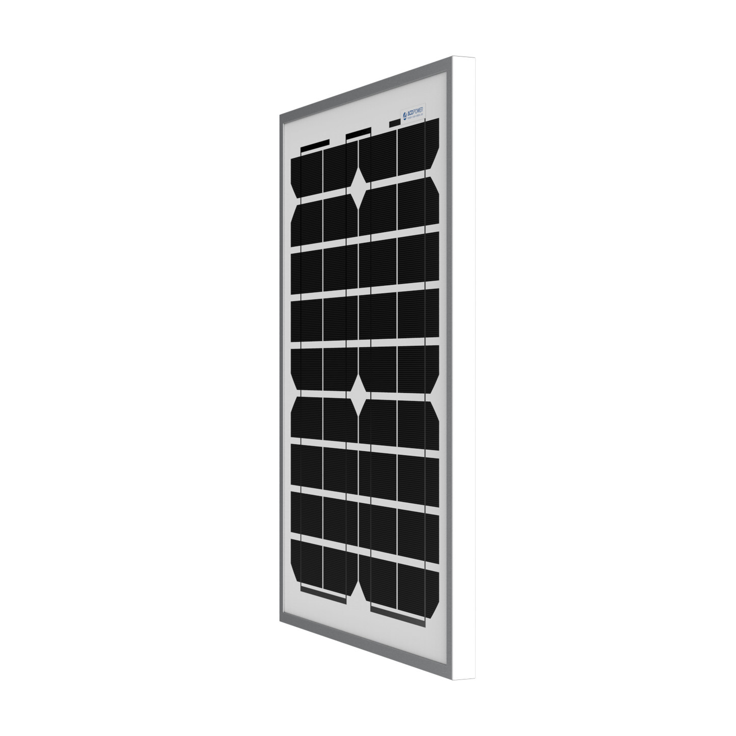 ACOPOWER 20 Watt Mono Solar Panel for 12V Battery Charging, Off Grid