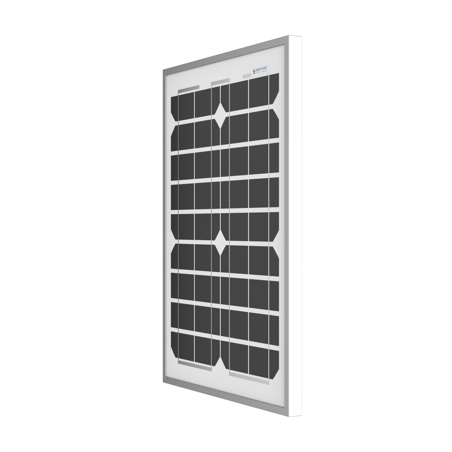 ACOPOWER 20 Watt Mono Solar Panel for 12V Battery Charging, Off Grid