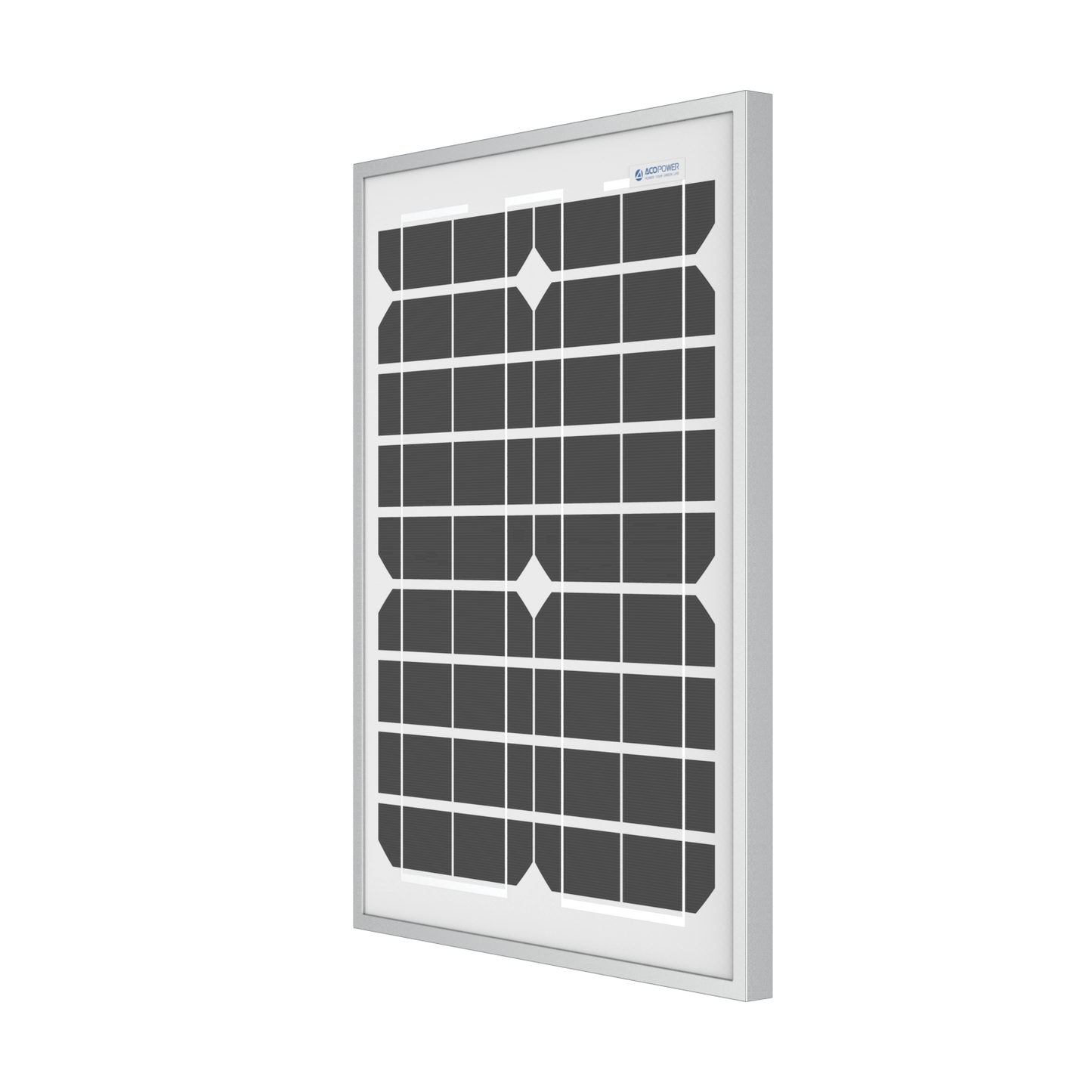 ACOPOWER 20 Watt Mono Solar Panel for 12V Battery Charging, Off Grid