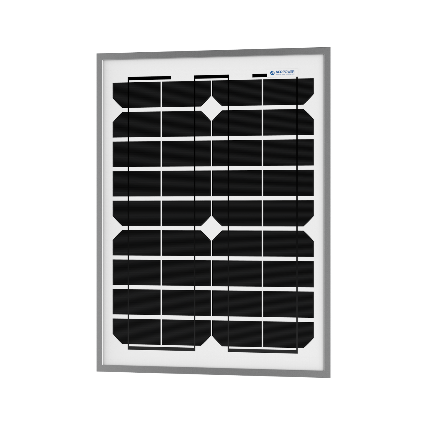 ACOPOWER 20 Watt Mono Solar Panel for 12V Battery Charging, Off Grid