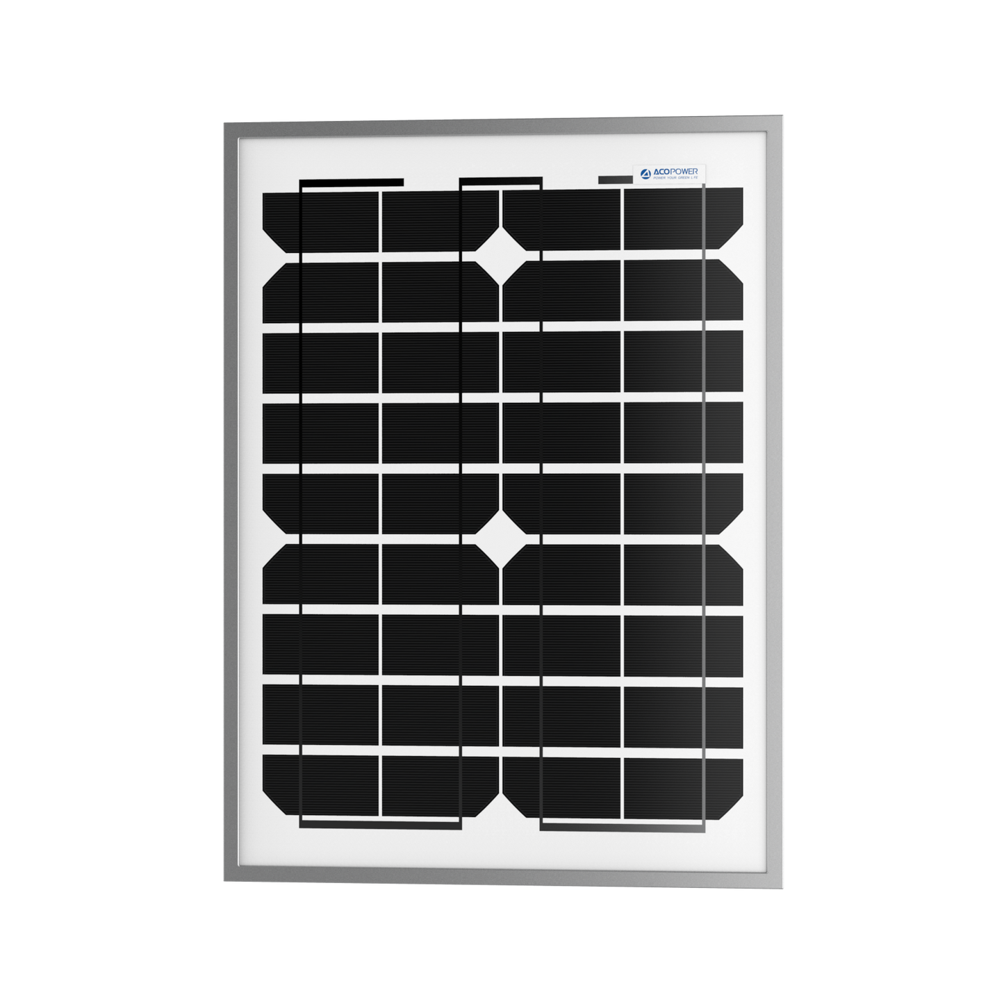 ACOPOWER 20 Watt Mono Solar Panel for 12V Battery Charging, Off Grid