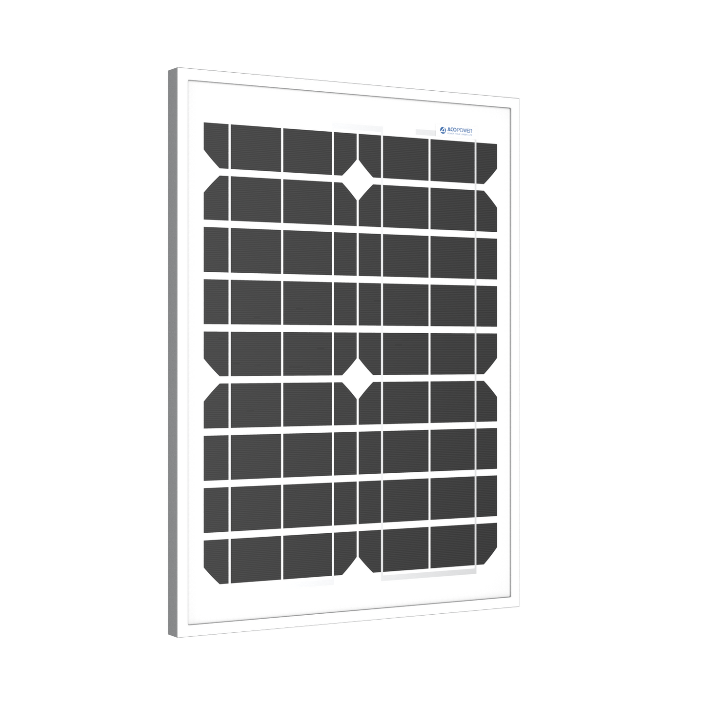 ACOPOWER 20 Watt Mono Solar Panel for 12V Battery Charging, Off Grid