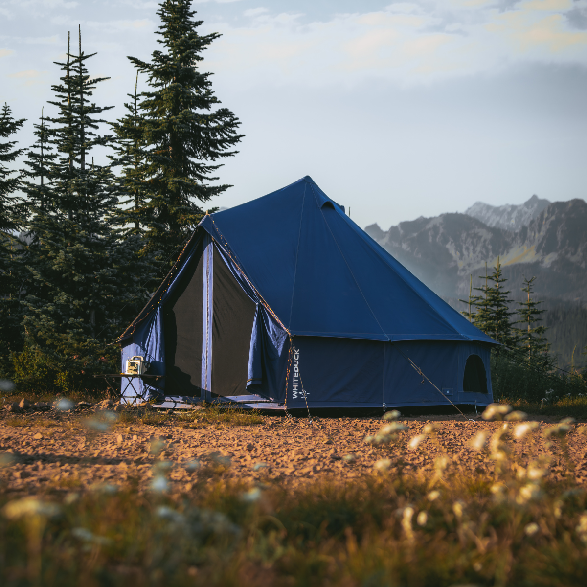 20' Regatta Bell Tent - Sapphire Blue