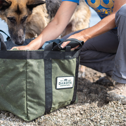 Waxed Canvas Adventure Tote