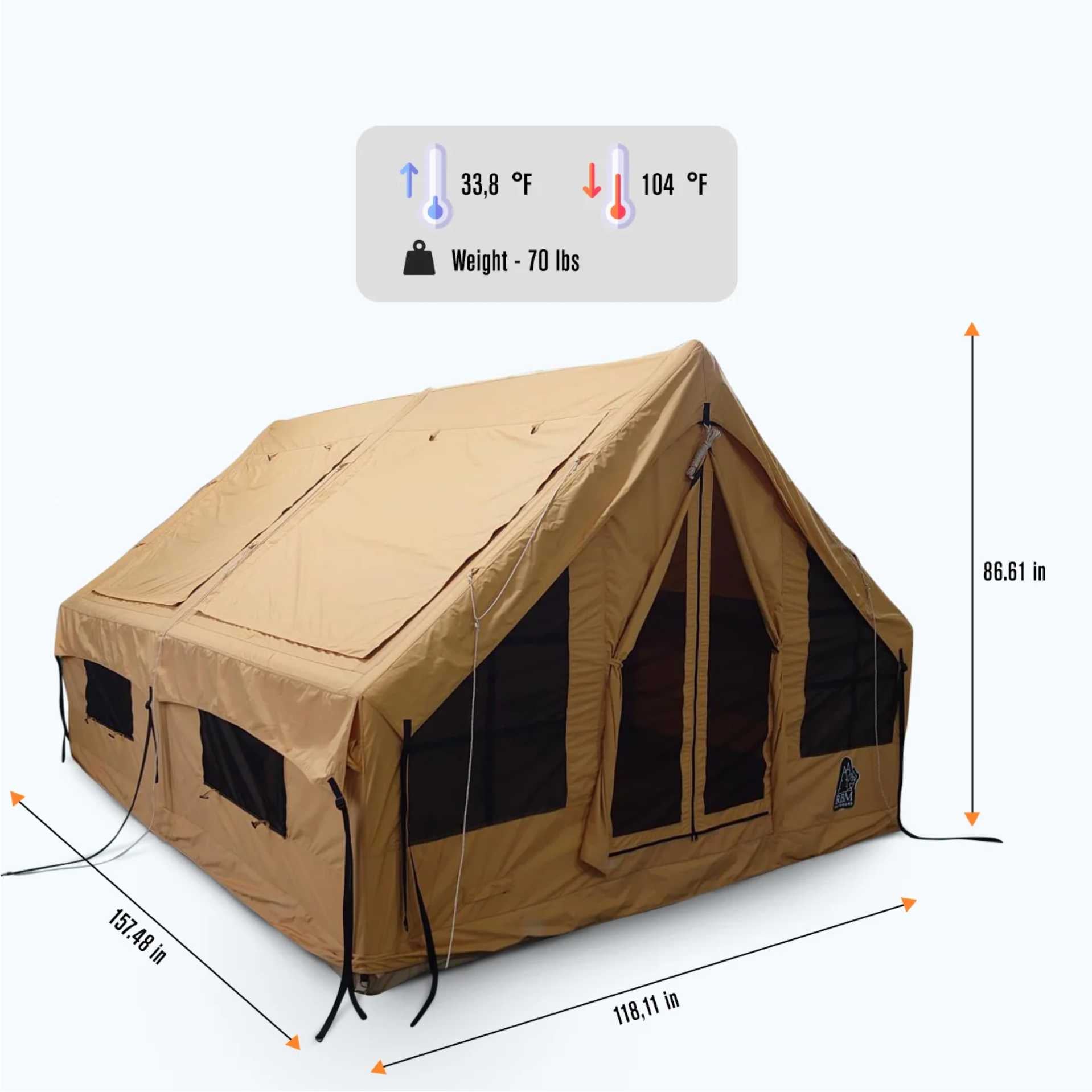 rbm outdoor tent RBM Panda Large Inflatable Tent