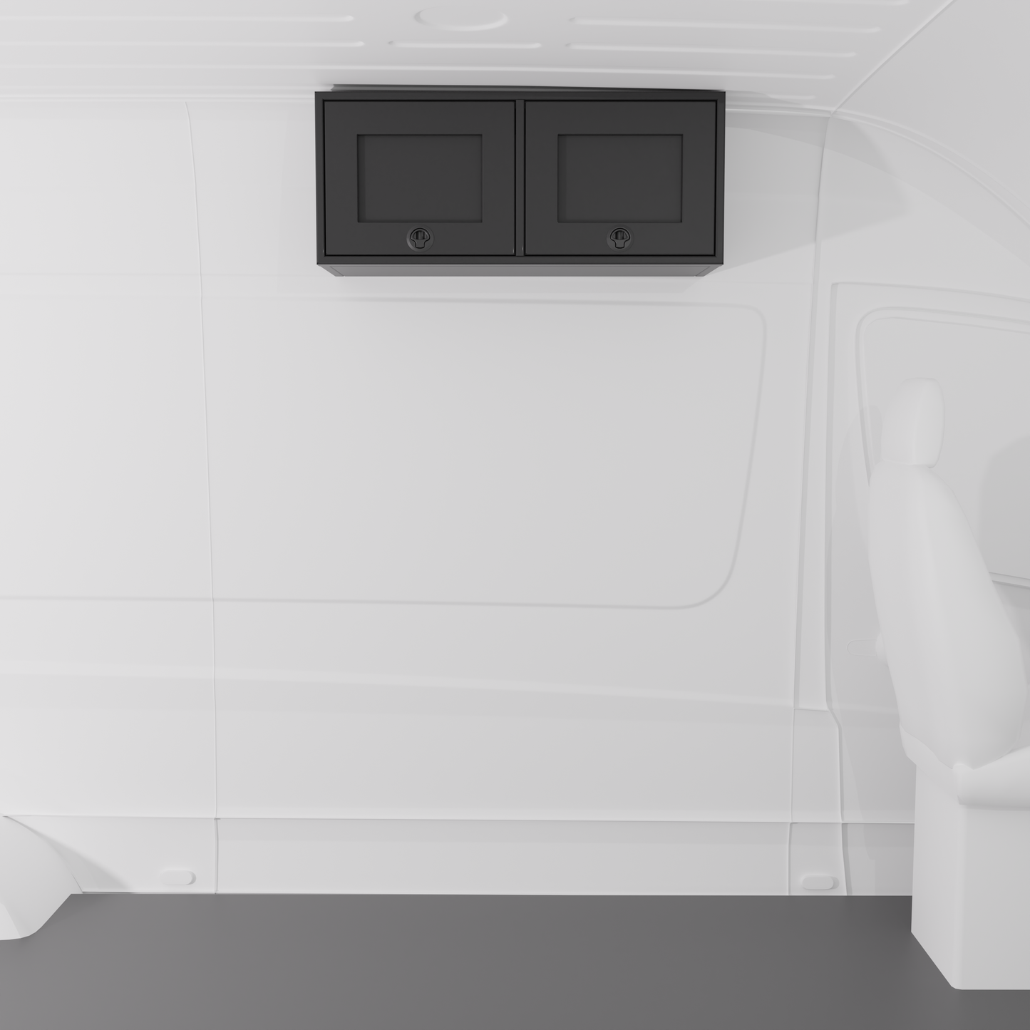 36" Upper Cabinet - Angled