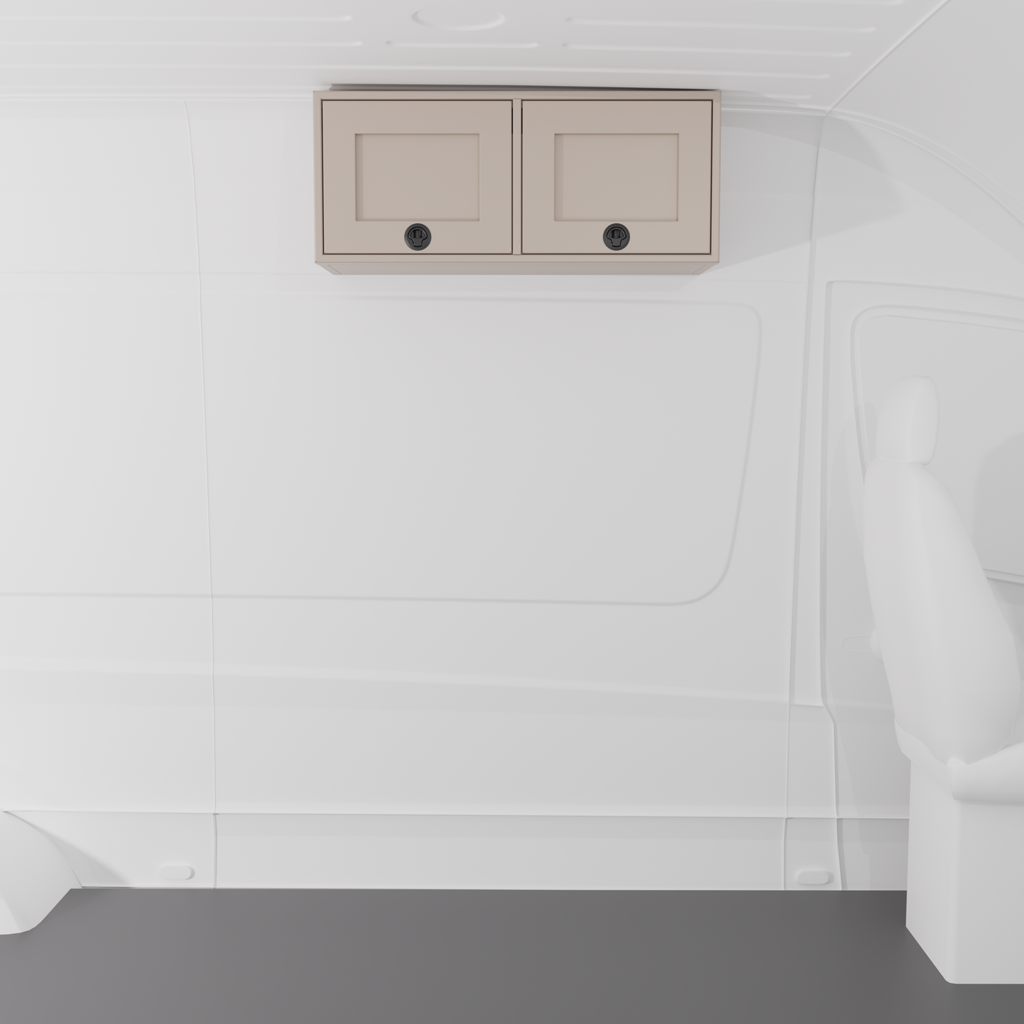 36" Upper Cabinet - Angled