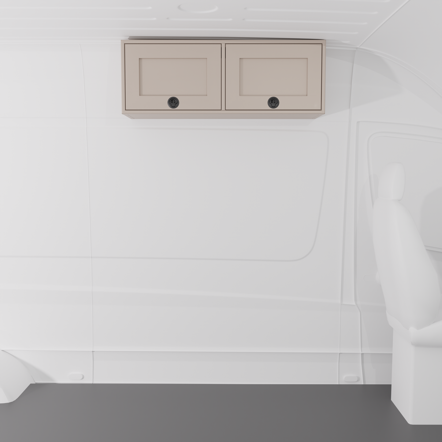 42" Upper Cabinet - Angled