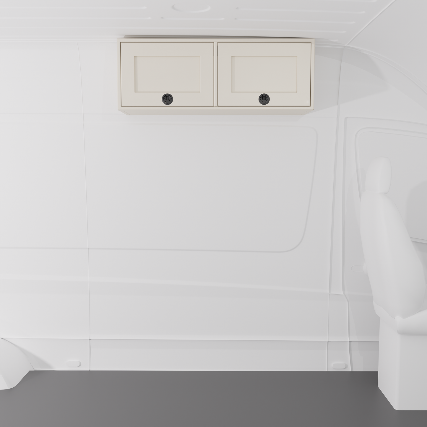 42" Upper Cabinet - Angled