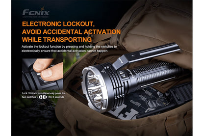 Fenix LR80R Rechargeable LED Searchlight - 18000 Lumens