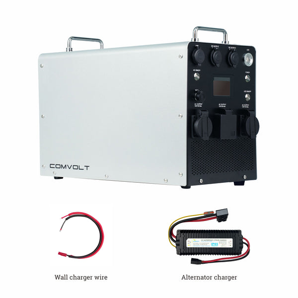 COMVOLT 6000Wh Portable Power System for Campervans | Complete Off-Grid Power Solution