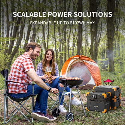 PECRON E2400LFP Portable Power Station - 2400W | 2048Wh